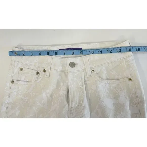 NWOT Ralph Lauren Purple Label Matchstick 160 Paint Splatter Skinny‎ Jeans $790 - Picture 11 of 15